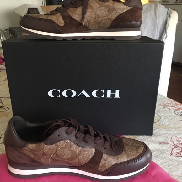 Almost Brand new (worn once) COACH Running Shoes - Picture 6 of 8